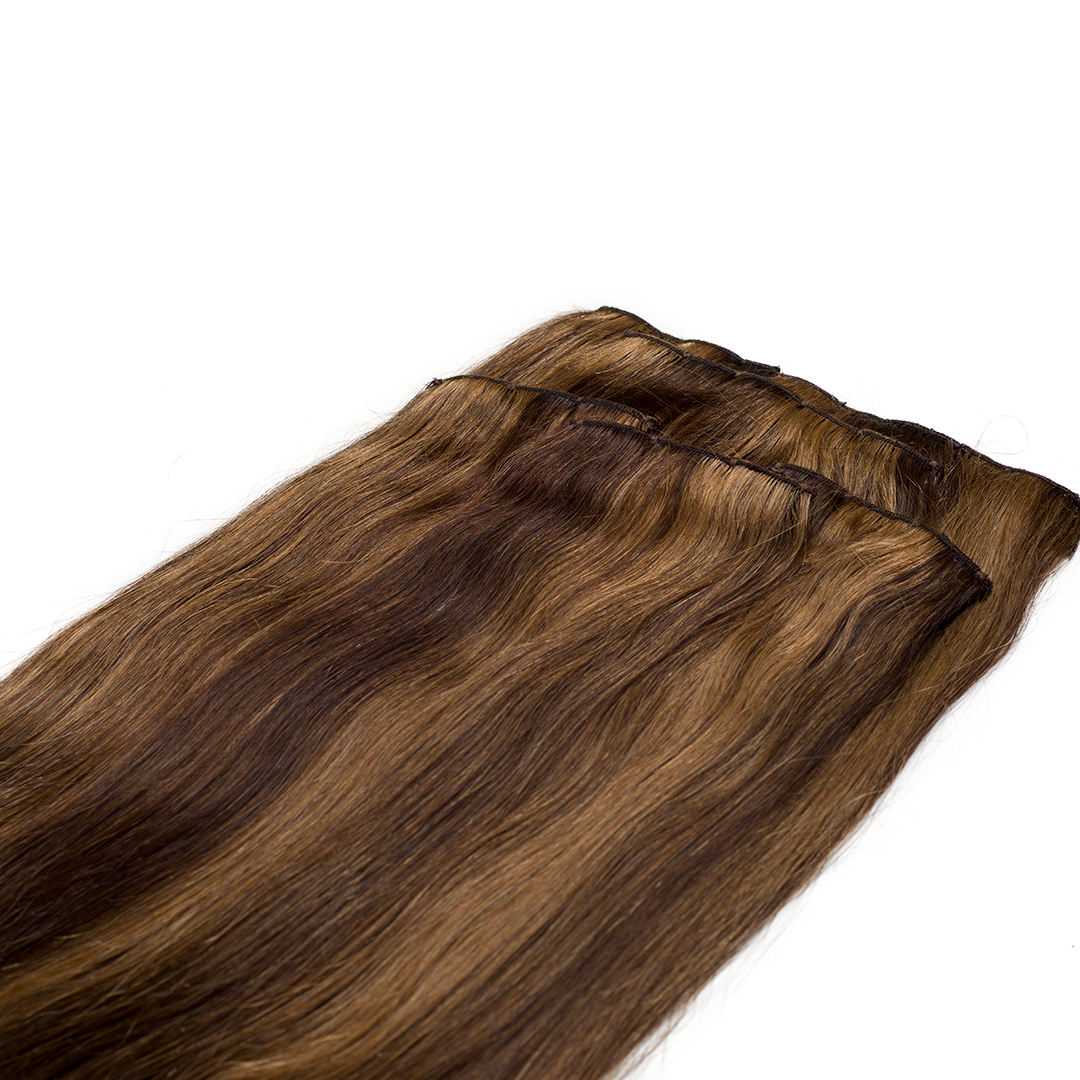 Castaño Con Mechas Miel