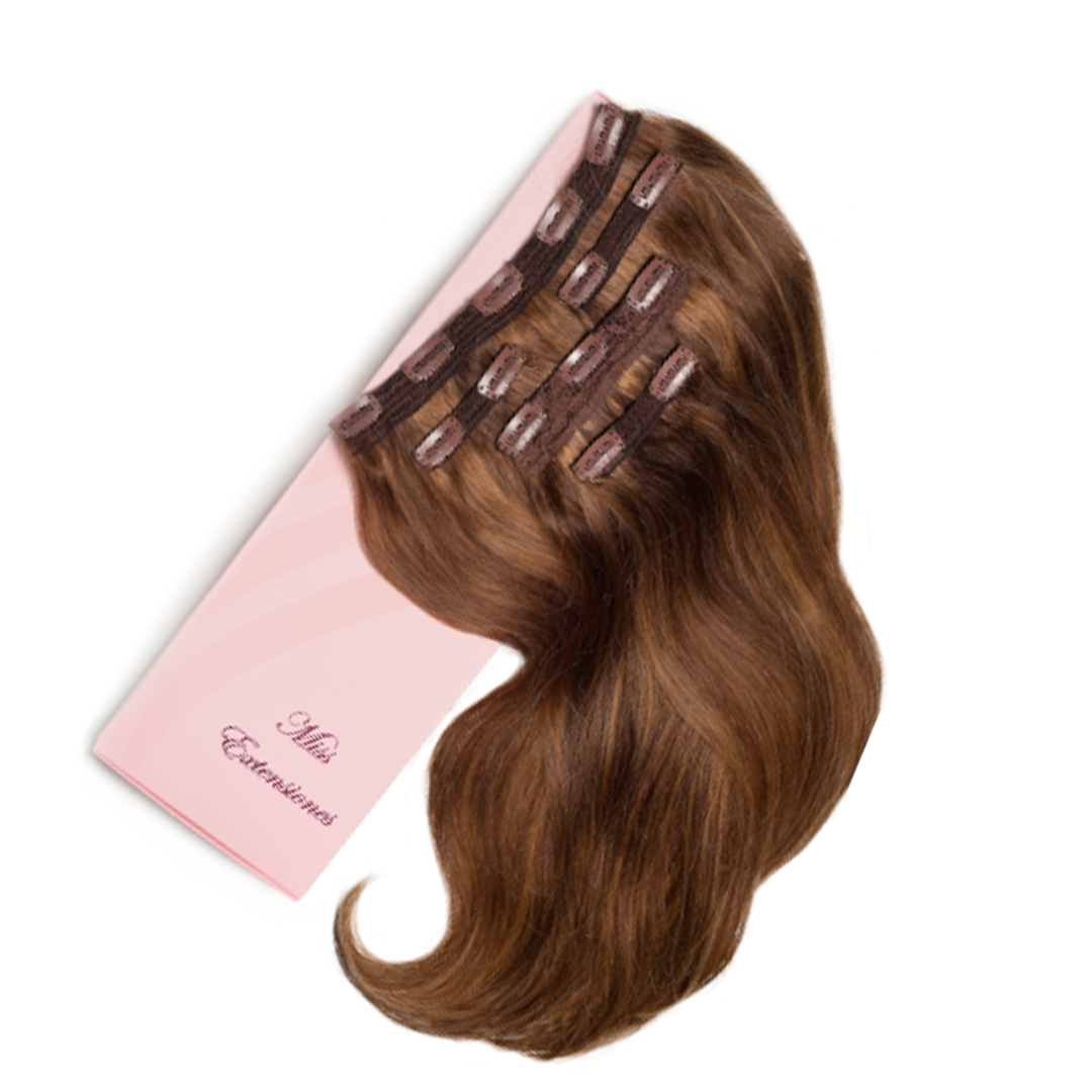 Castaño Con Mechas Miel