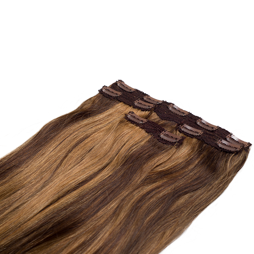 Castaño Con Mechas Miel