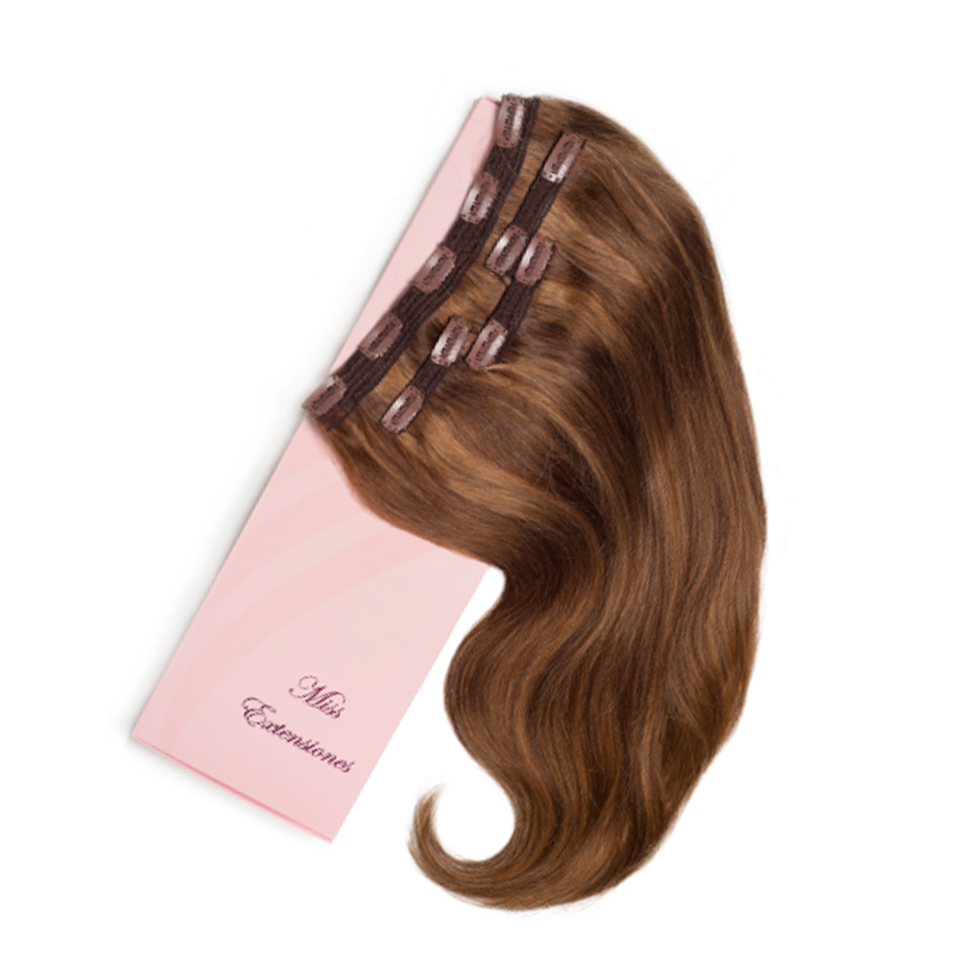 Castaño Con Mechas Miel