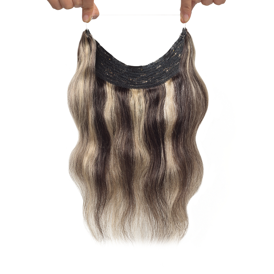 Negro Natural Con Mechas Cenizas