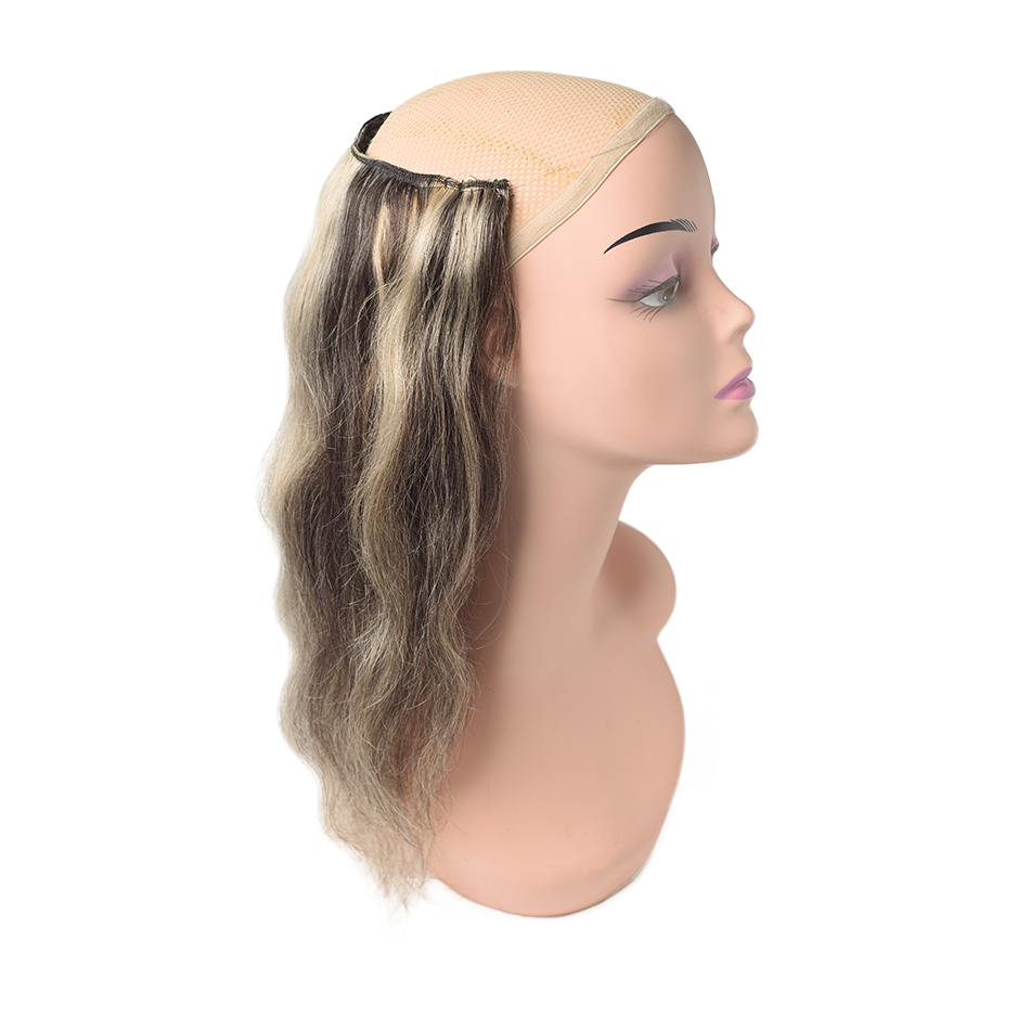 Negro Natural Con Mechas Cenizas