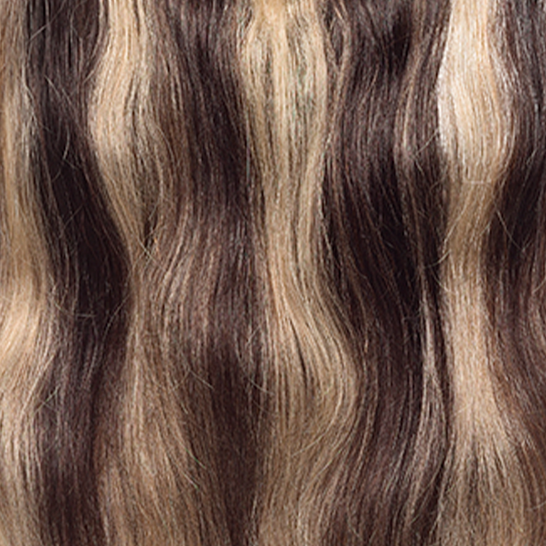 Negro Natural Con Mechas Cenizas