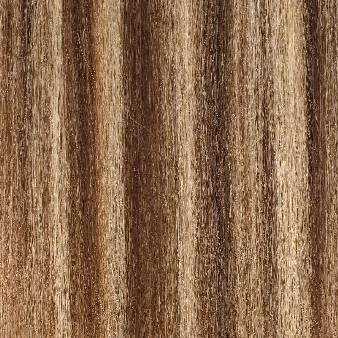 Castaño Con Mechas Platinadas