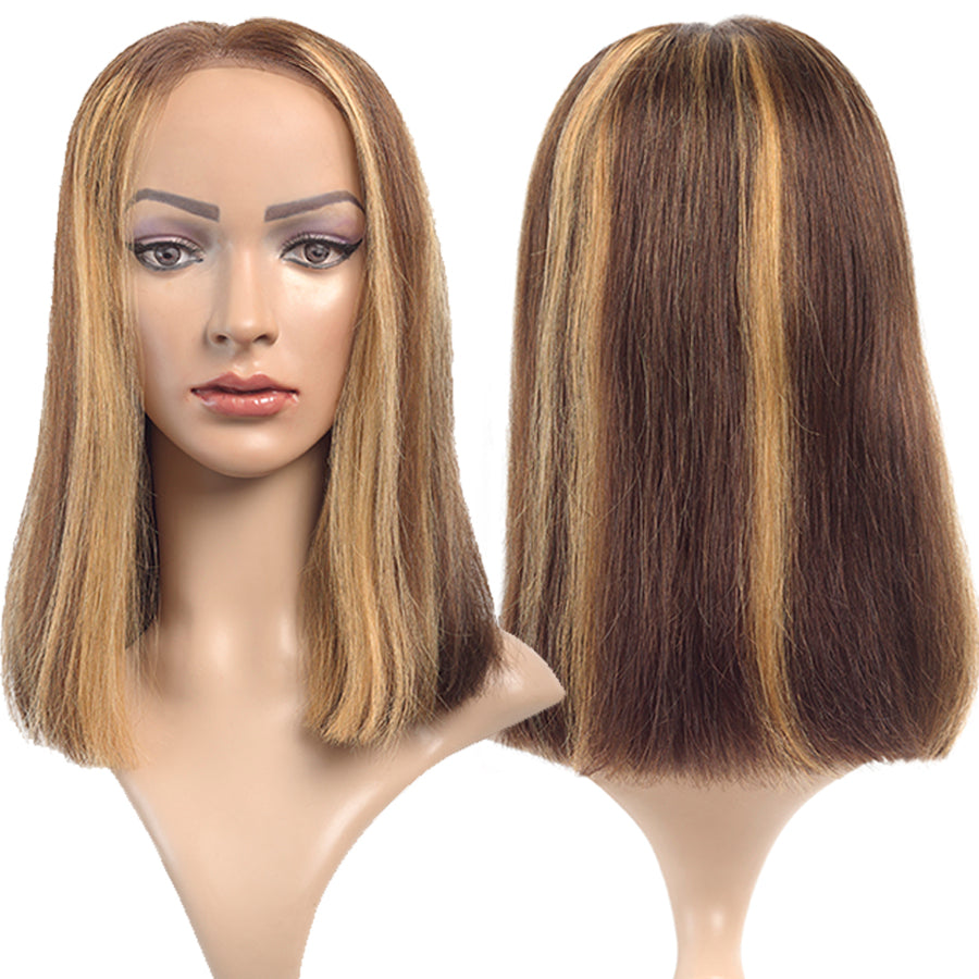 Castaño Con Mechas Cenizas