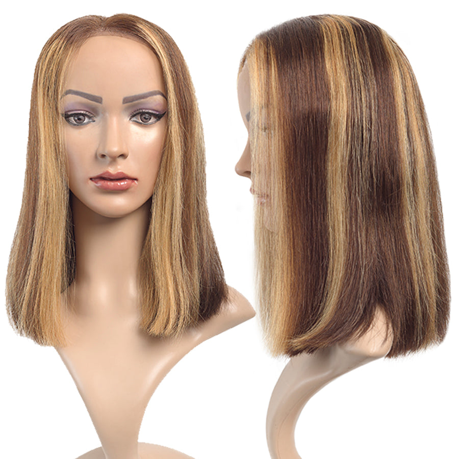 Castaño Con Mechas Cenizas