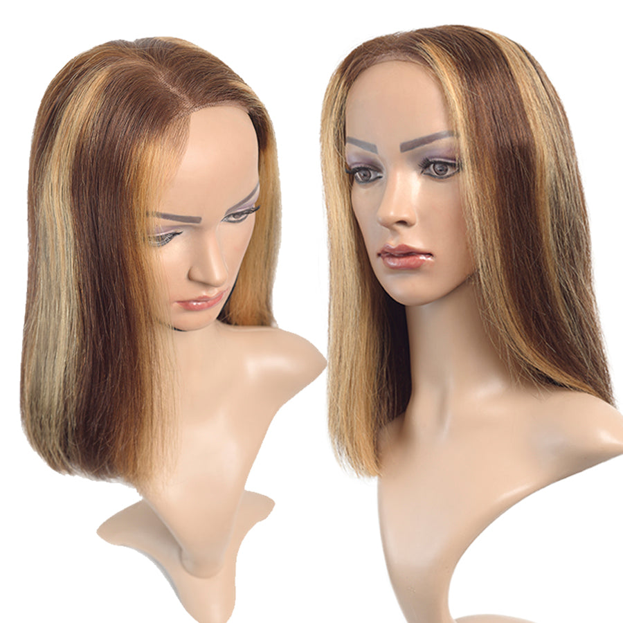 Castaño Con Mechas Cenizas