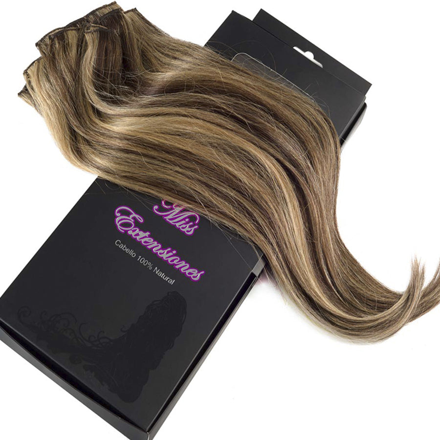 Castaño Con Mechas Cenizas