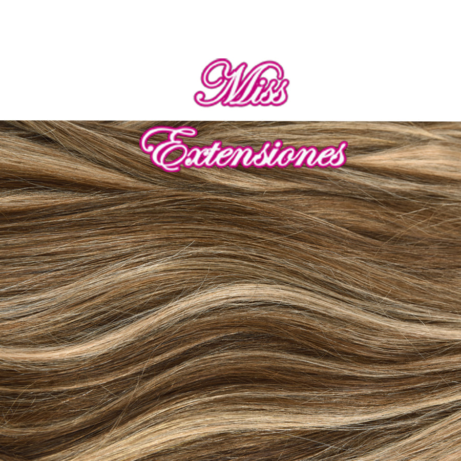 Castaño Con Mechas Cenizas