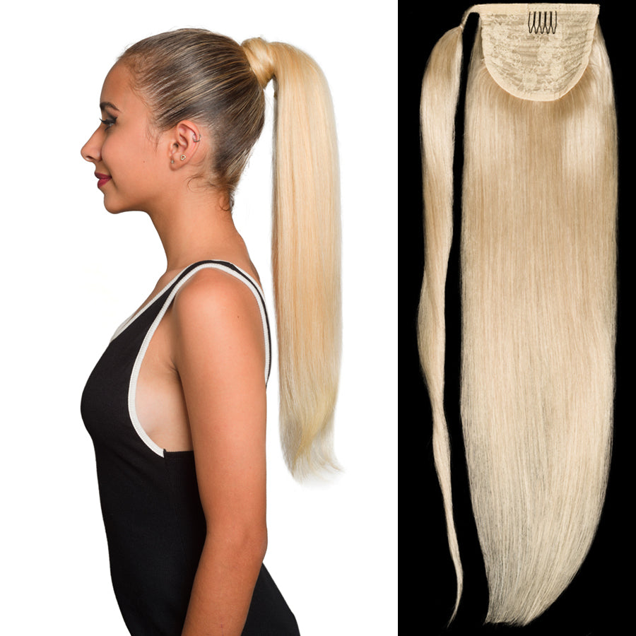 Mechas de colores rubio platinado